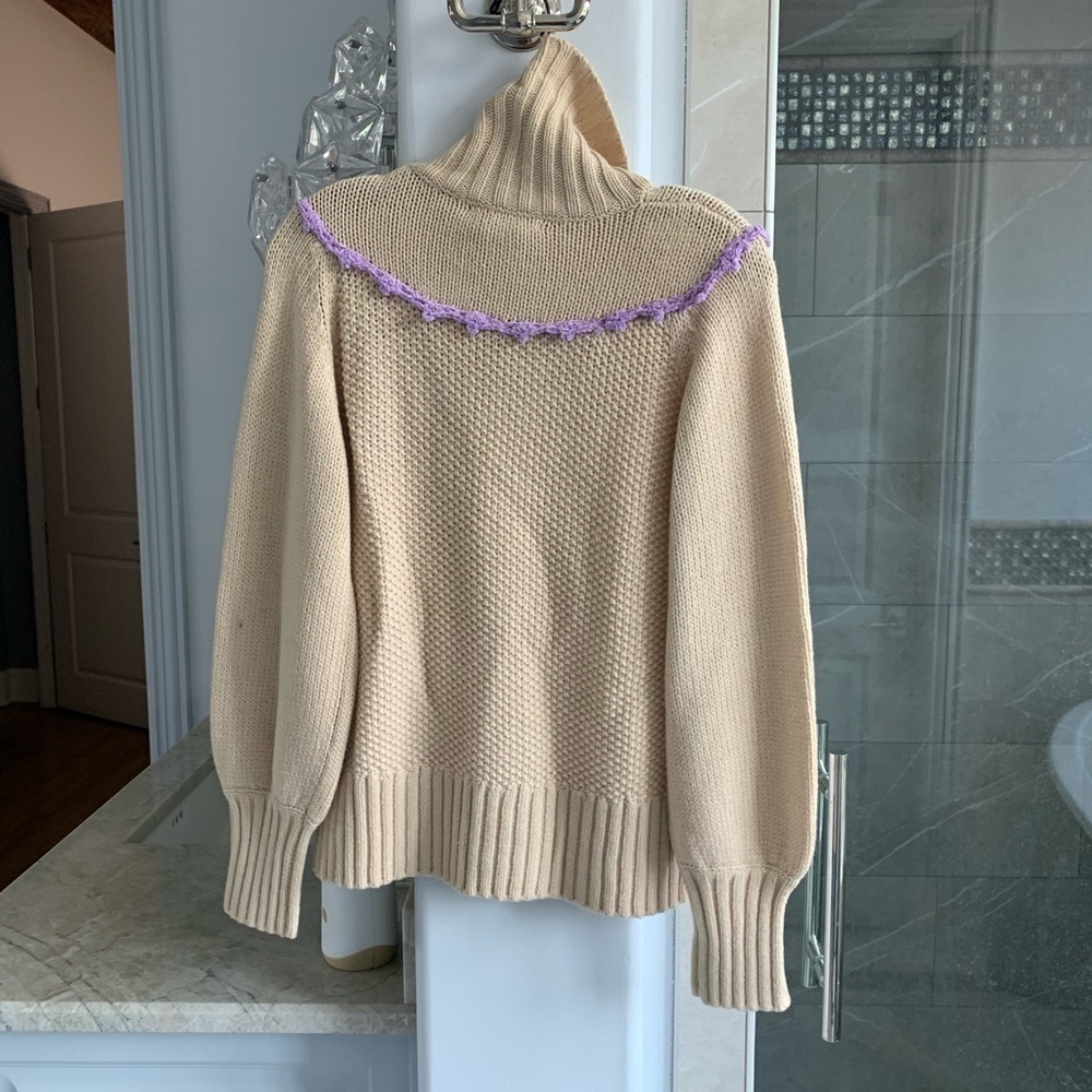 LOVESHACKFANCY Rhett Turtleneck Sweater - Picture 10 of 13